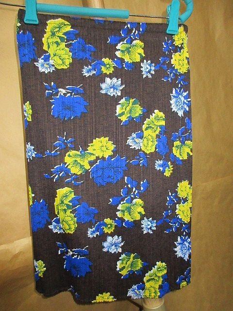 Rare Pleats Please Issey Miyake Pleated Flower Skirt 3 Japan