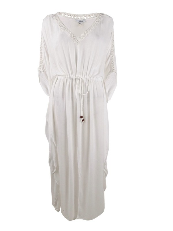 Raviya Women's Plus Size Maxi Dress Swim Cover-Up