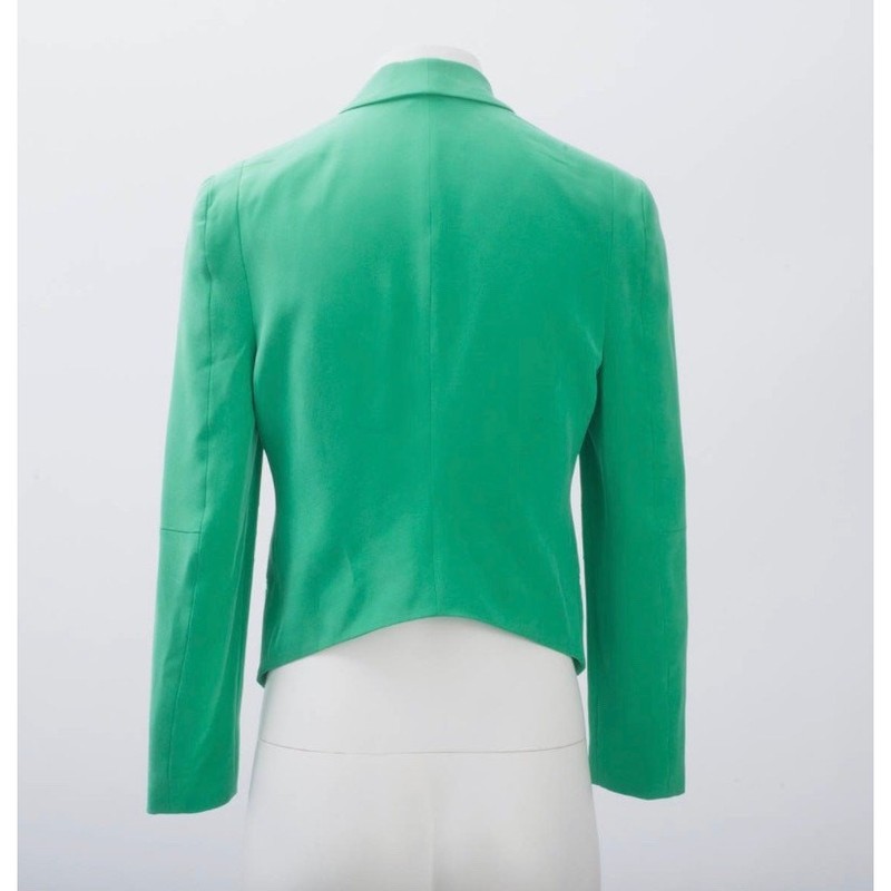Rebecca Minkoff Women’s Lined One Button Silk Blazer Size 2