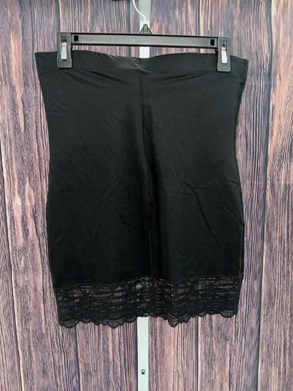 Red Hot Spanx Small 10182r Very Black Moderate Control Luxe & Lean Half Slip