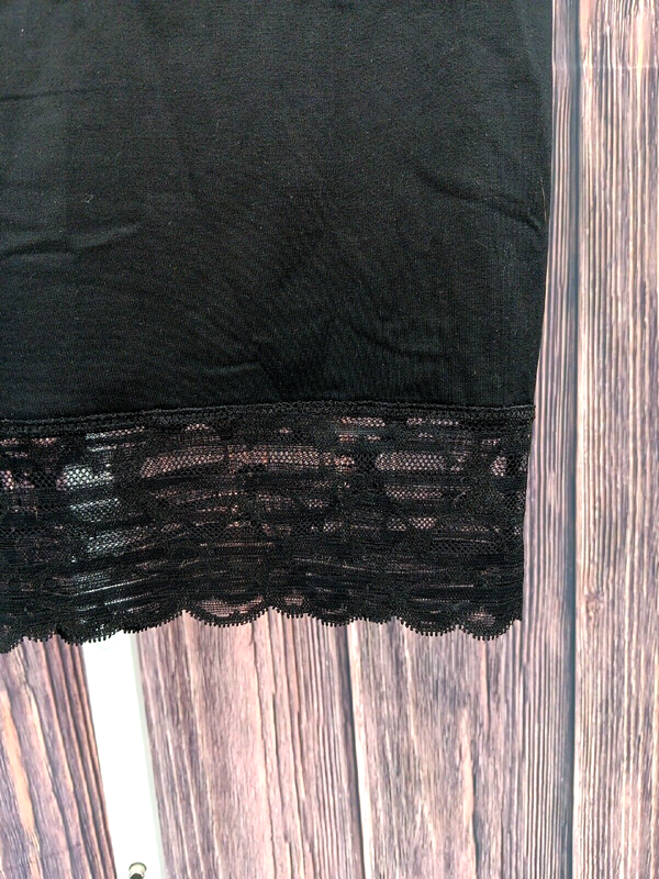 Red Hot Spanx Small 10182r Very Black Moderate Control Luxe & Lean Half Slip