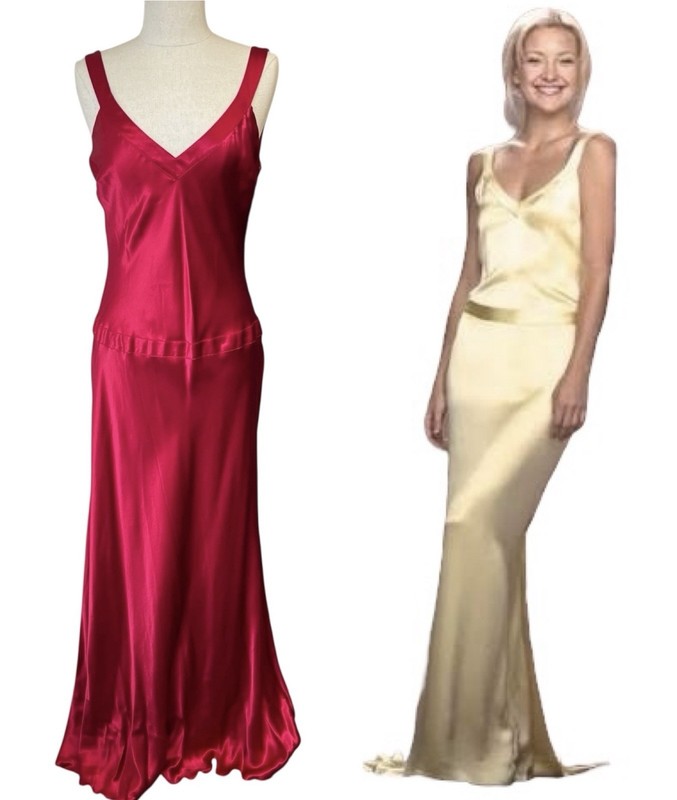Red Satin Dress ASO How To Lose a Guy in 10 Days Formal Maxi NWT 12P