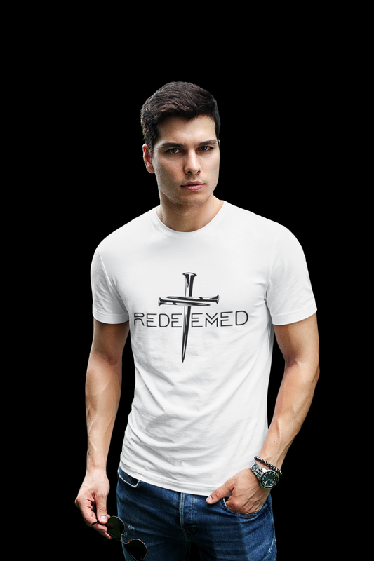 Redeemed Christian T Shirt Jesus Shirt Bible God Church Mens Womens S-2XL