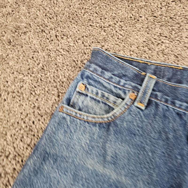Redone X Levis Jeans Womens 25 Ankle High Rise Distressed Cotton Canada 25x28