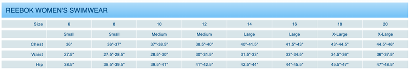 Reebok Swim Skirt With Inner Bikini Swimming Size 18