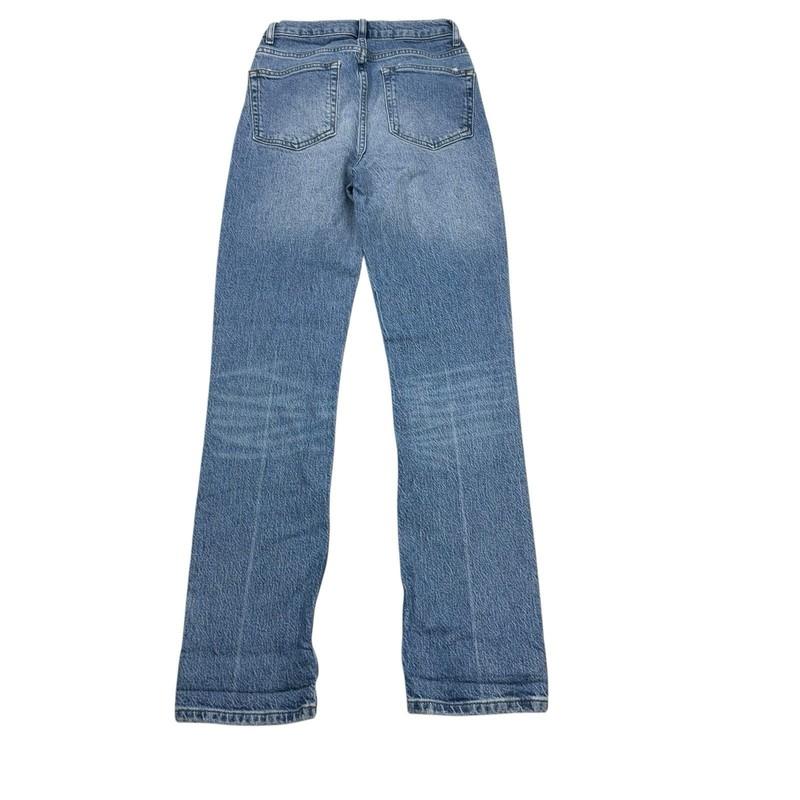 Reformation Jeans Womens Size 24x30 Blue Malta Wash High Rise Button Fly