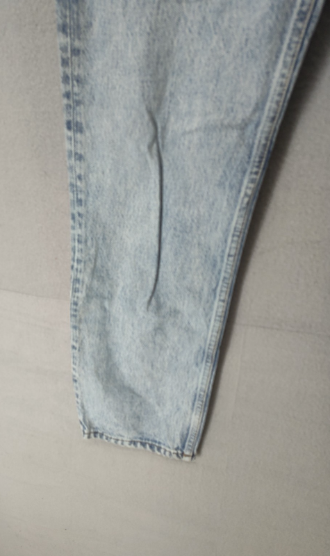 Reformation Womens Jeans 27 Light Blue High Rise Button Fly Straight Leg Casual