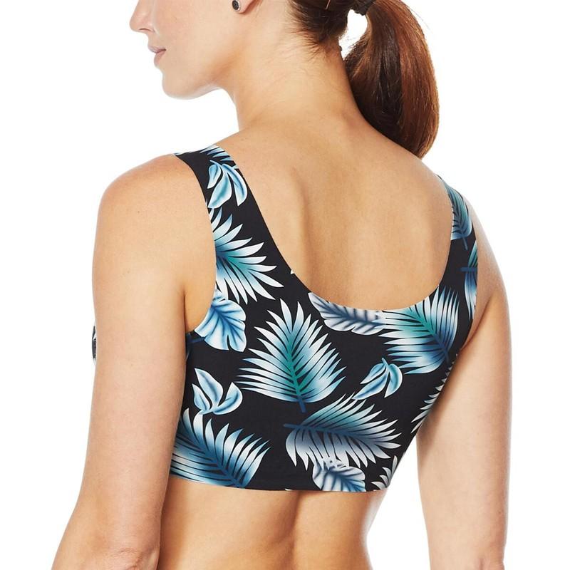 Rhonda Shear 3-pack Infinity Edge Body Bra Black/Snow Leopard/White Medium