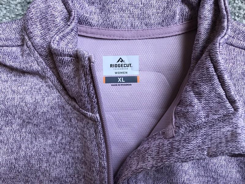 Ridgecut Women’s SZ - XL Zip Front Purple Jacket Brand New