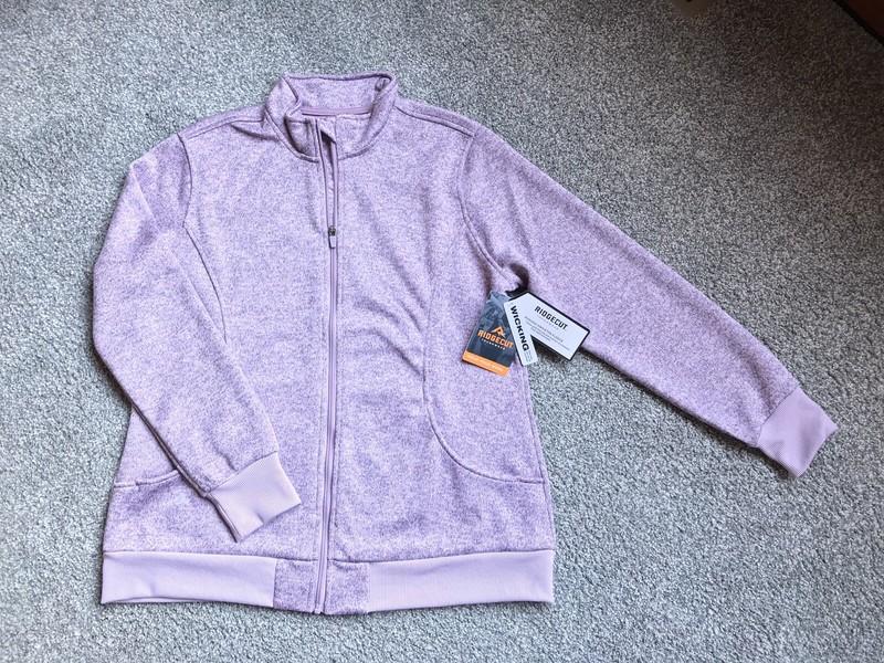Ridgecut Women’s SZ - XL Zip Front Purple Jacket Brand New