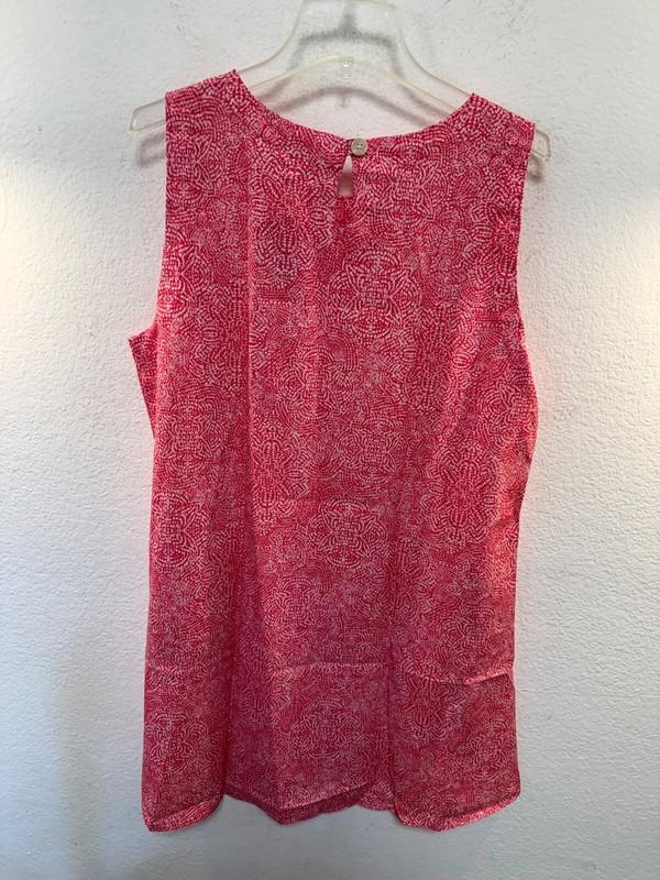 Rip Skirt Dress W Pockets Women’s Size L Pink Casual Beachy Spring Hawaii NWT