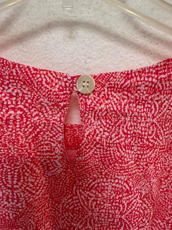 Rip Skirt Dress W Pockets Women’s Size L Pink Casual Beachy Spring Hawaii NWT