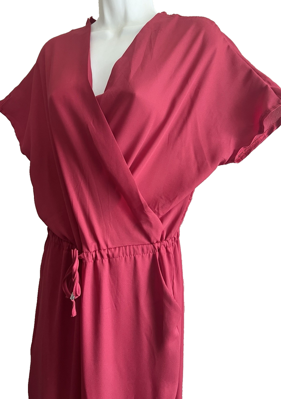 Romper 1-Piece Jumpsuit Fits Size 8 Casual Trendy Kimono Sleeve Women Clothing