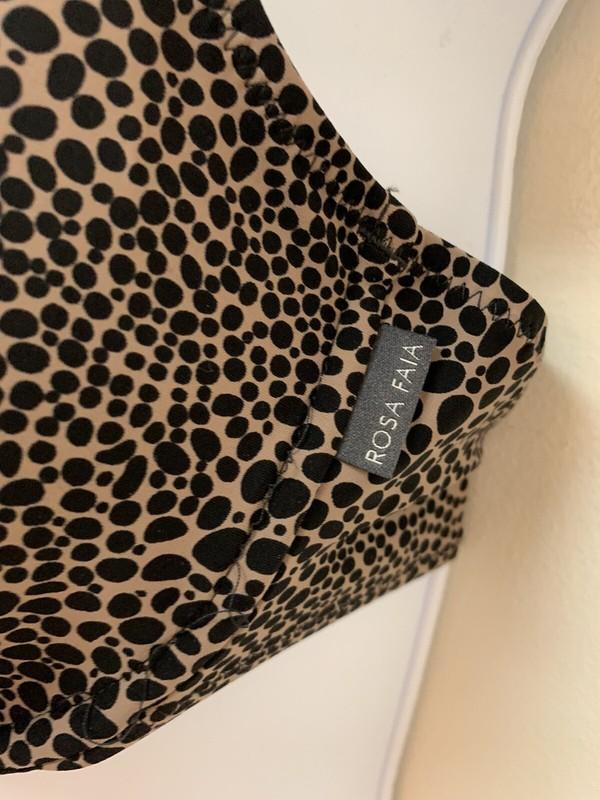 Rosa Faia By Anita Hermine Top Comfort Bikini Bottom Swimsuit Size 8 C Cup NEW