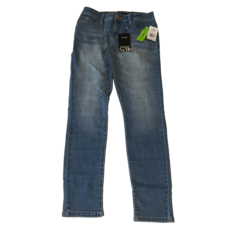 Royalty Wanna Betta Butt Denim Jeans Wonmens Size 6 Blue Stretch Pockets