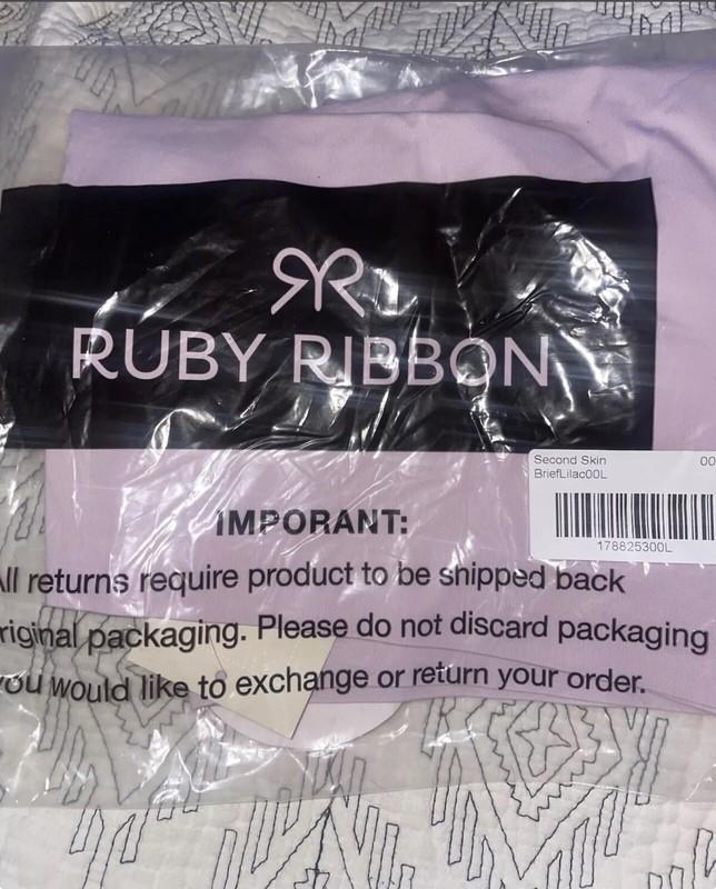 RUBY RIBBON SECOND SKIN BRIEF #1788 NEW