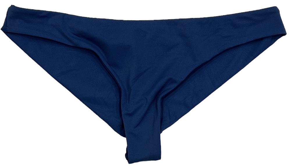 RVCA Women's Surf Bikini Bottom Solid Cheeky Low Rise
