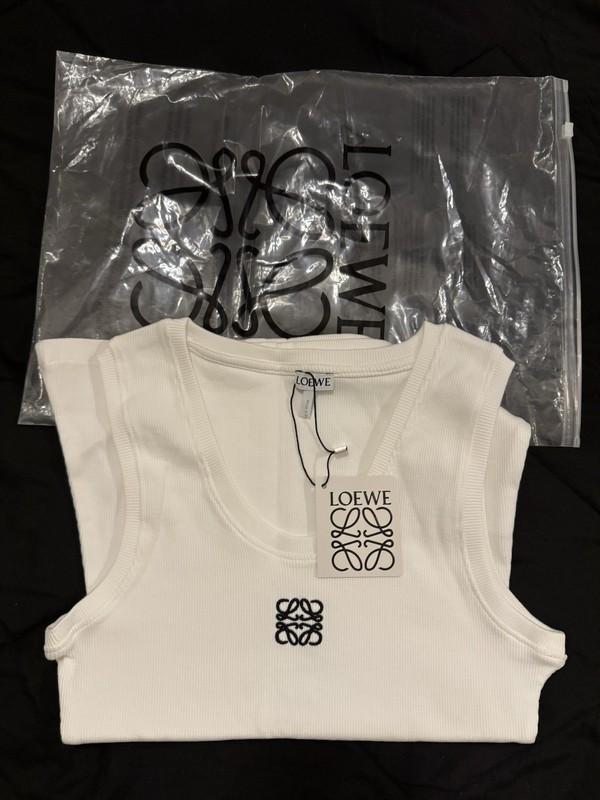 S Size Women's Casual Cotton Tank Top White
