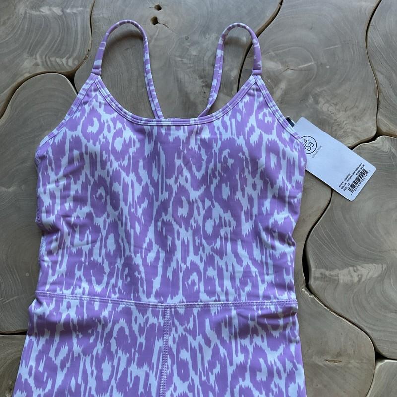 Sage Collective One Piece Jump Suit Size XS Activewear Romper Lilac Purple