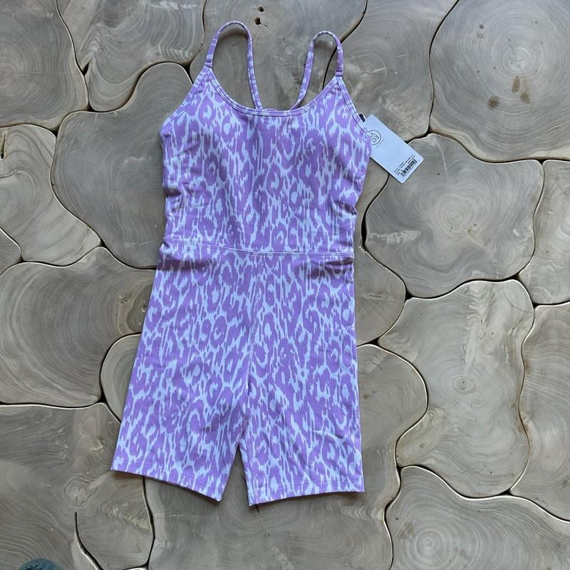 Sage Collective One Piece Jump Suit Size XS Activewear Romper Lilac Purple