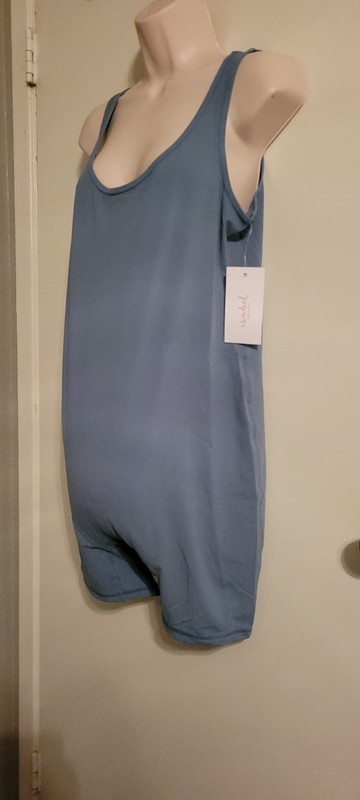 Sage Green Maternity Body Suit Romper Size Large Super Soft Ingrid & Isabel