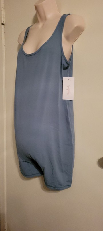 Sage Green Maternity Body Suit Romper Size Large Super Soft Ingrid & Isabel
