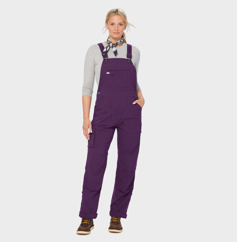 SALE HOT Women's Heirloom Gardening Bib Overalls Blackberry
