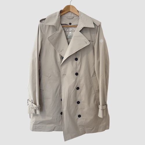 Save The Duck Tan Trench Coat With Removable Puffer Vest Insert Size 5 ($485)