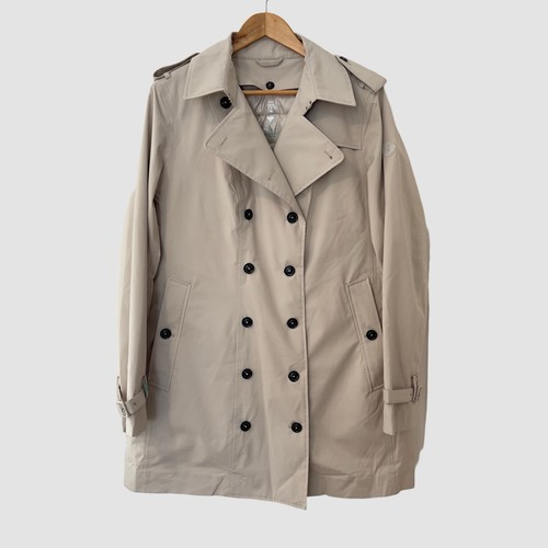 Save The Duck Tan Trench Coat With Removable Puffer Vest Insert Size 5 ($485)