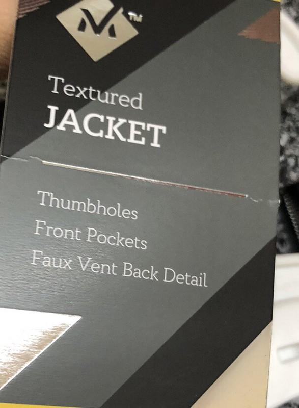 SELECT SIZE - Member's Mark Textured Jacket - Color: Grey