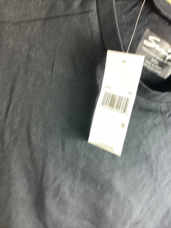 Seven 7 Brand Short Sleeve Size S M.L Black