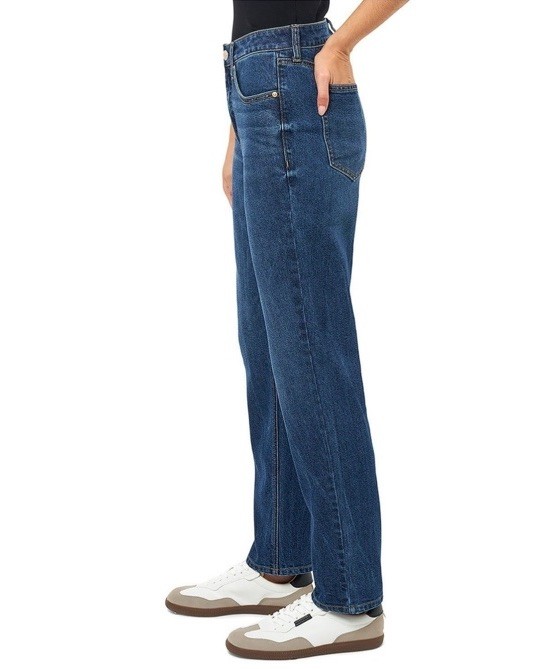 Seven7 Women's 90's Straight Jean Size 4 Divine