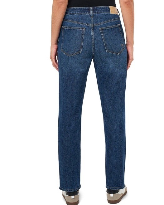 Seven7 Women's 90's Straight Jean Size 4 Divine