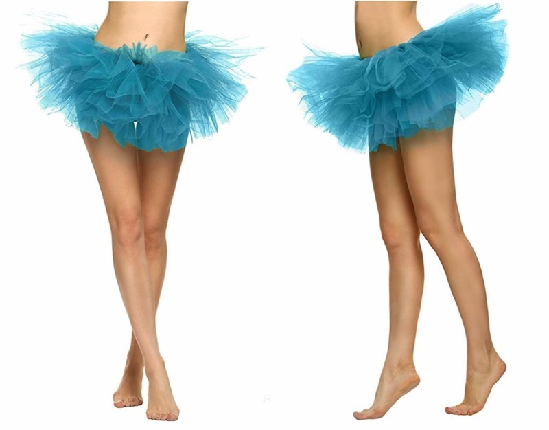Sexy Adult Women's Classic 5 Layered Tulle Fancy Ballet Dress Tutu Skirts