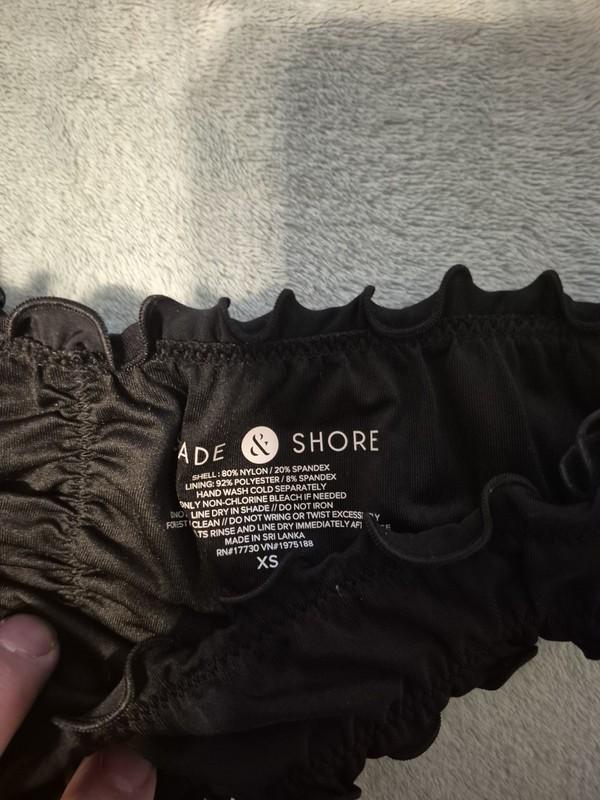 Sexy Hot Black 2 PC Thong Bikini Top Small Bottom Xsmall