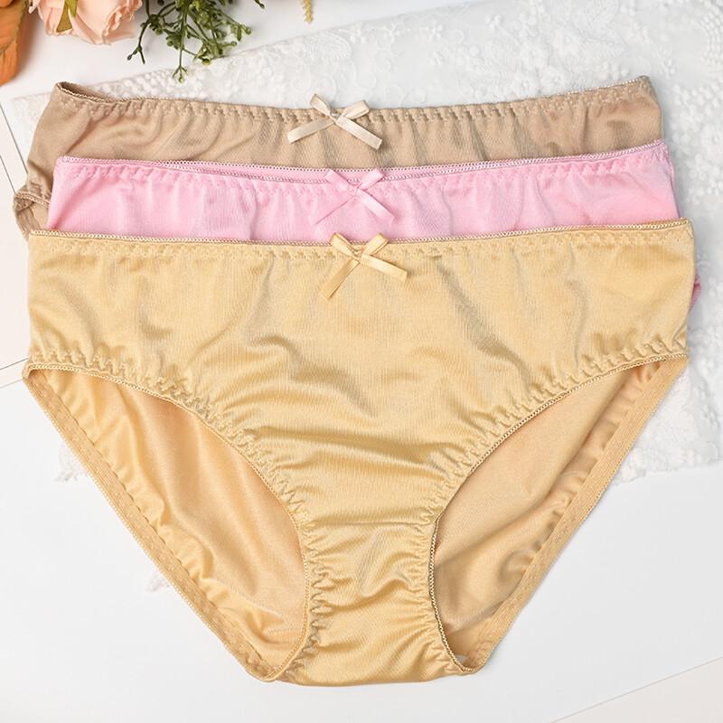 Sexy Ladies Womens Hipster Panties Brief High Cut Underwear Lingeries Lot 3 Pack