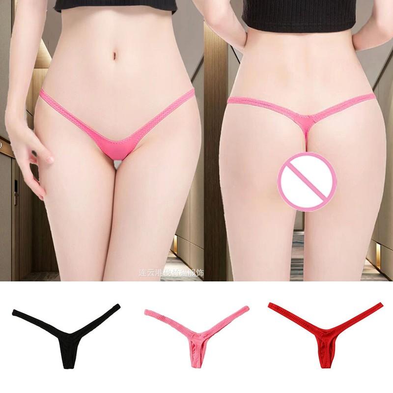 Sexy Women Lace V-String T-back Panties Thongs G-String Lingerie Underwear✔