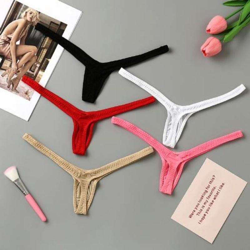 Sexy Women Lace V-String T-back Panties Thongs G-String Lingerie Underwear✔