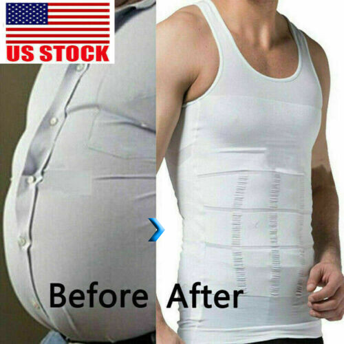 Shaper Men's Body Shaper Toning T-Shirt Ultra Durable Tank Compression Underwear