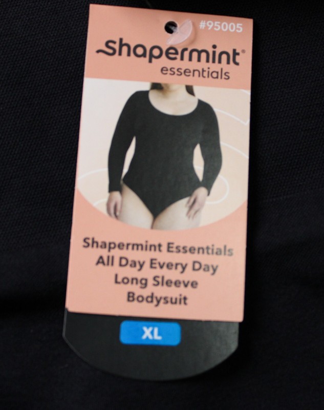 Shapermint Essentials Women's All Day Every Day Long Sleeve Bodysuit