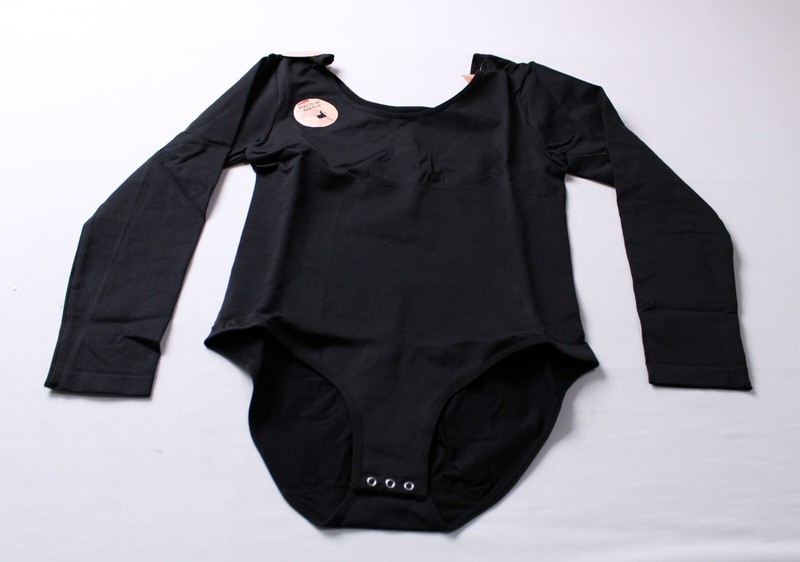 Shapermint Essentials Women's All Day Every Day Long Sleeve Bodysuit