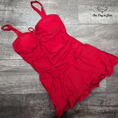 Shekini Skirted One Piece Swimsuit Size S