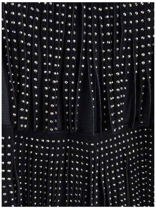 SHO Women's Fringe-Trim Jumpsuit
