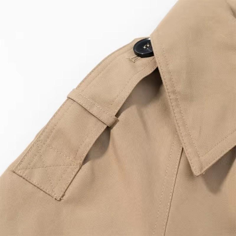 Short Cropped Trench Coat