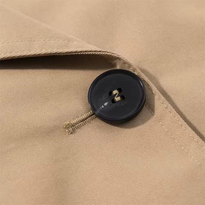 Short Cropped Trench Coat