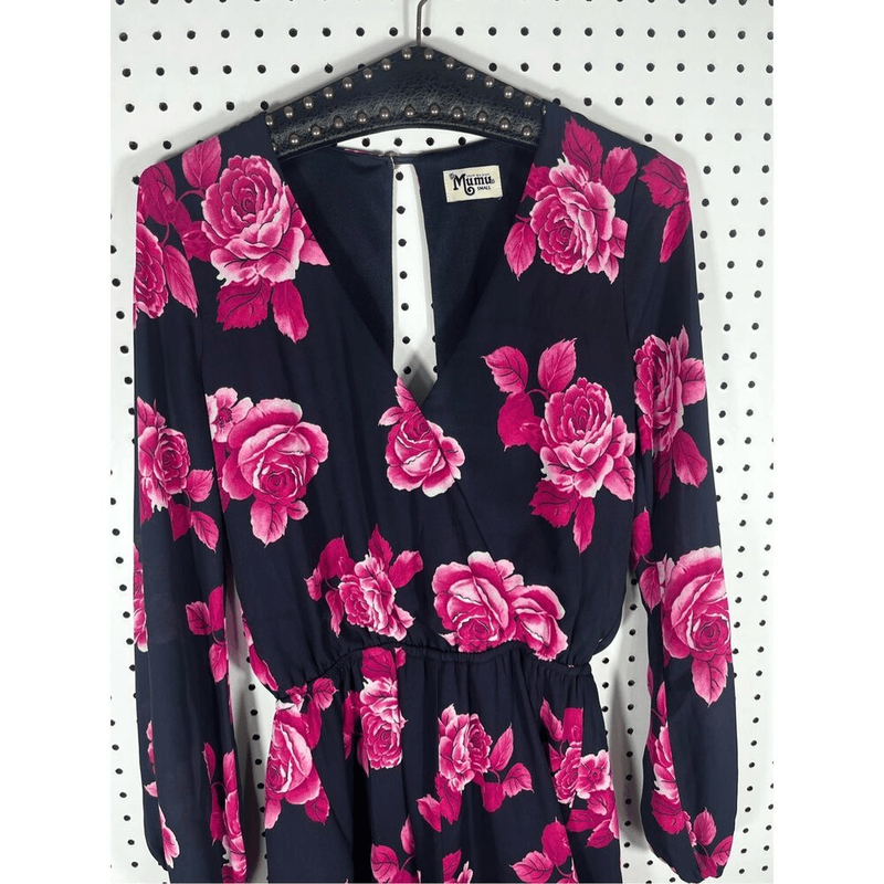 Show Me Your MuMu Floral Mini Romper Dress