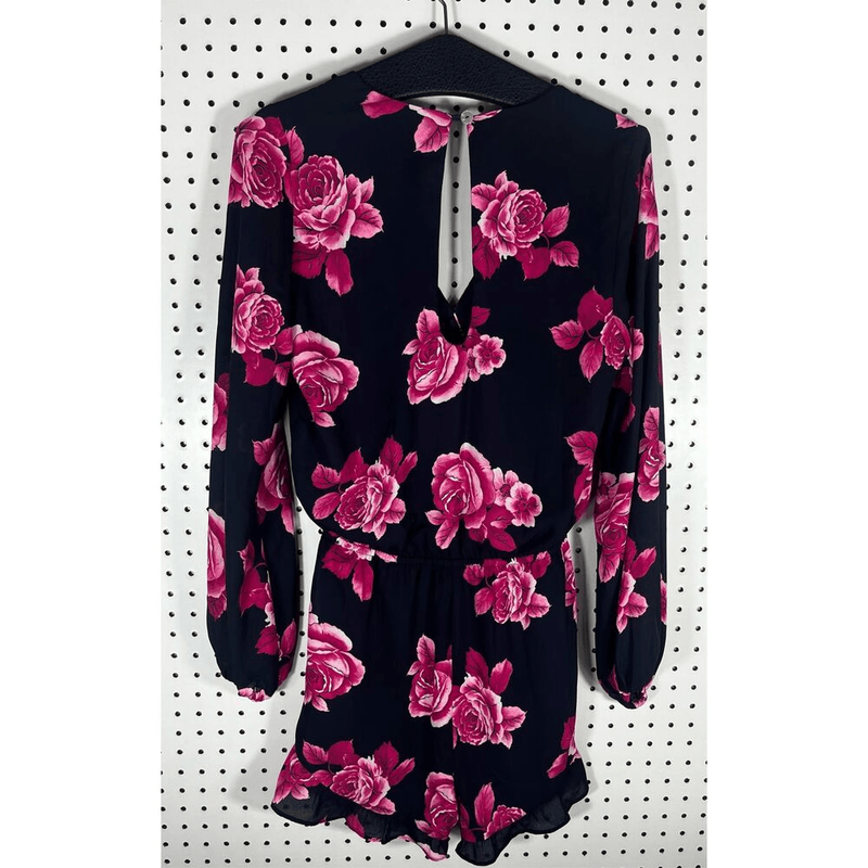Show Me Your MuMu Floral Mini Romper Dress