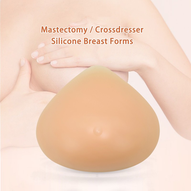 Silicone Breast Forms Mastectomy Prosthesis Insert Pad Enhancers Bra One Piece