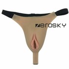 Silicone GAFF Panty Fake Vagina Underwear Transgender Thong Crossdresser