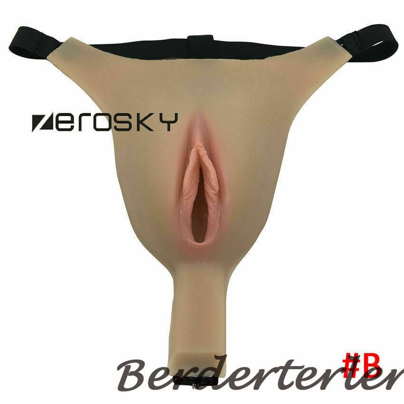 Silicone GAFF Panty Fake Vagina Underwear Transgender Thong Crossdresser
